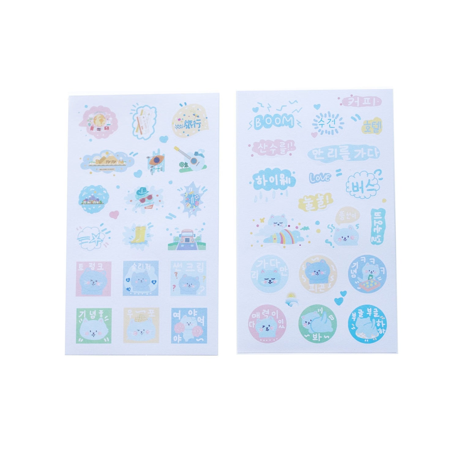Traveling Cat Mini Sticker Album