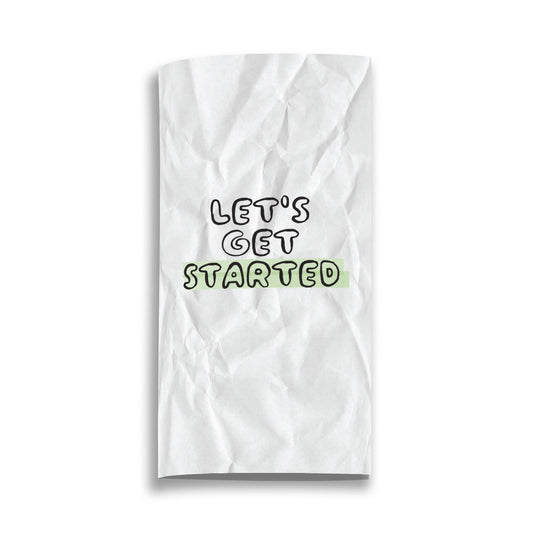 Let's Get Started Traveler Notebook