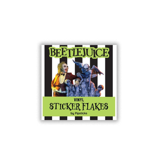 Beetlejuice Netherworld Sticker Flakes