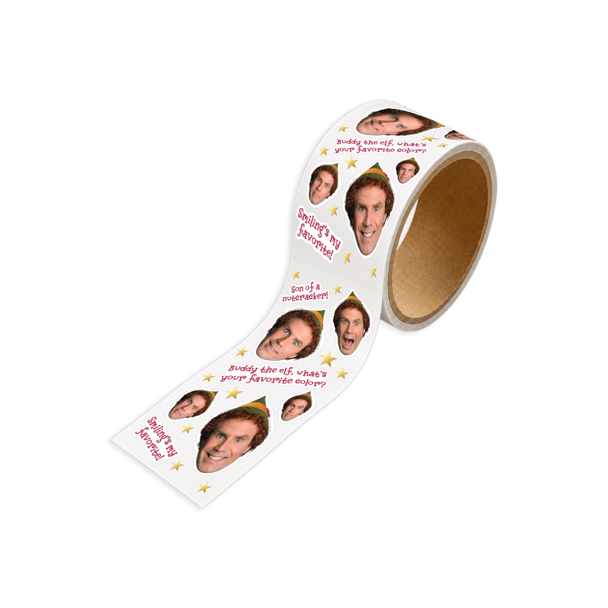 Elf Buddy Quotes Stickers On The Roll