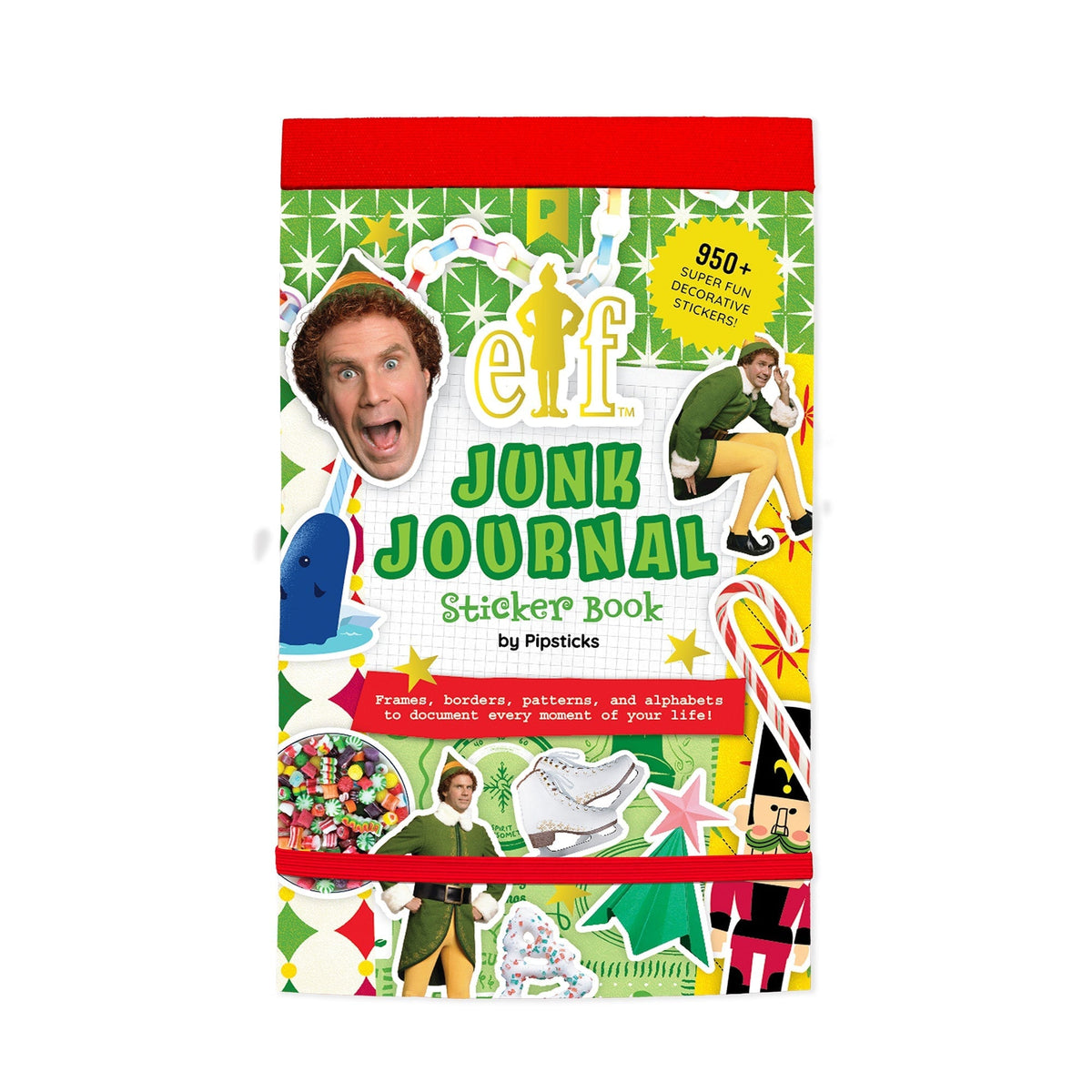 Elf  Junk Journal Sticker Book