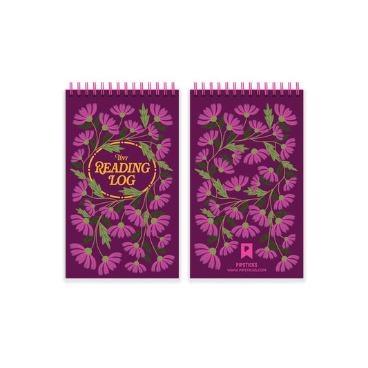 Tiny Reading Log Mini Notebook