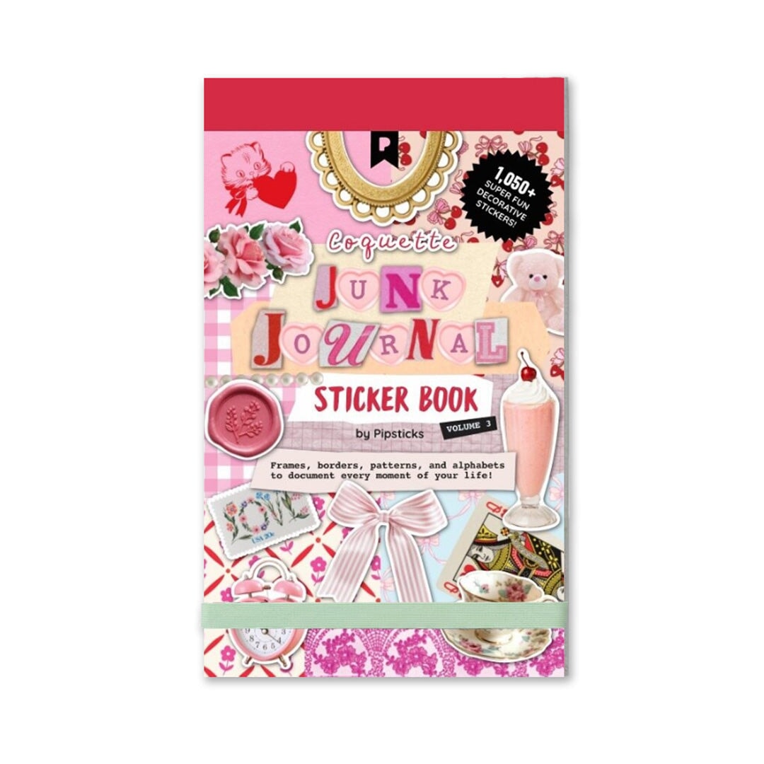 Coquette Junk Journal Sticker Book