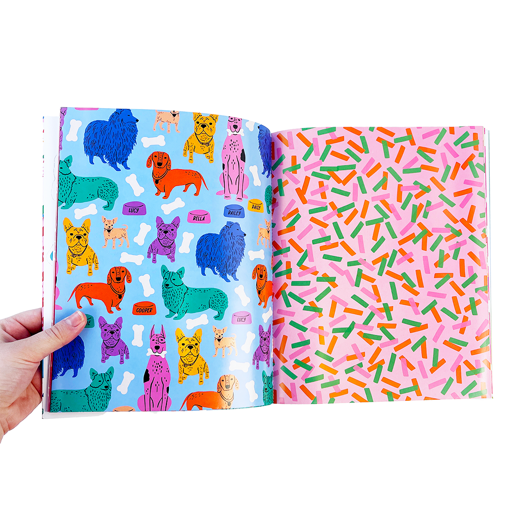 Fun & Festive Wrapping Paper Book