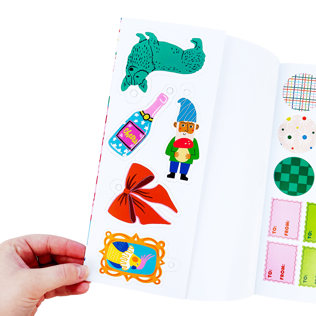 Fun & Festive Wrapping Paper Book