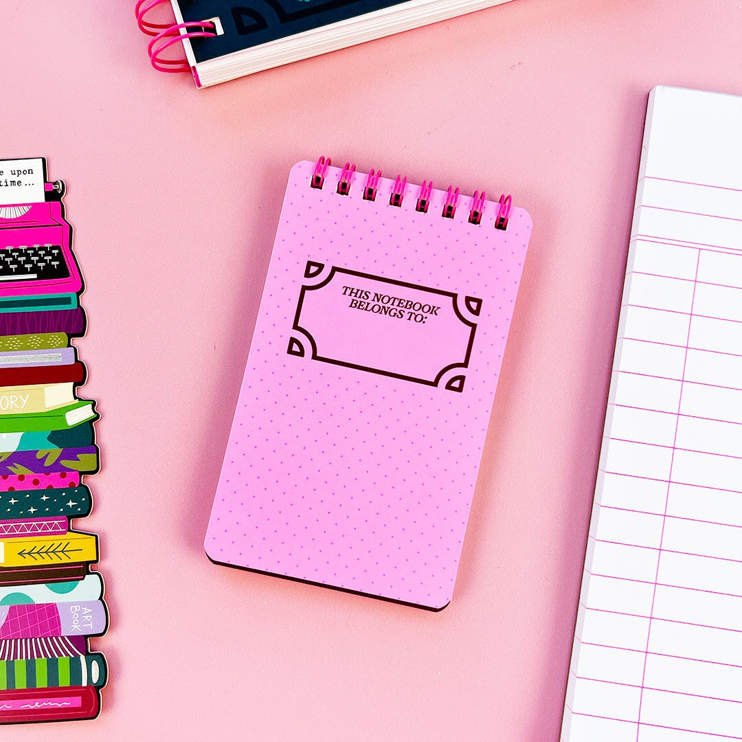 Tiny Reading Log Mini Notebook