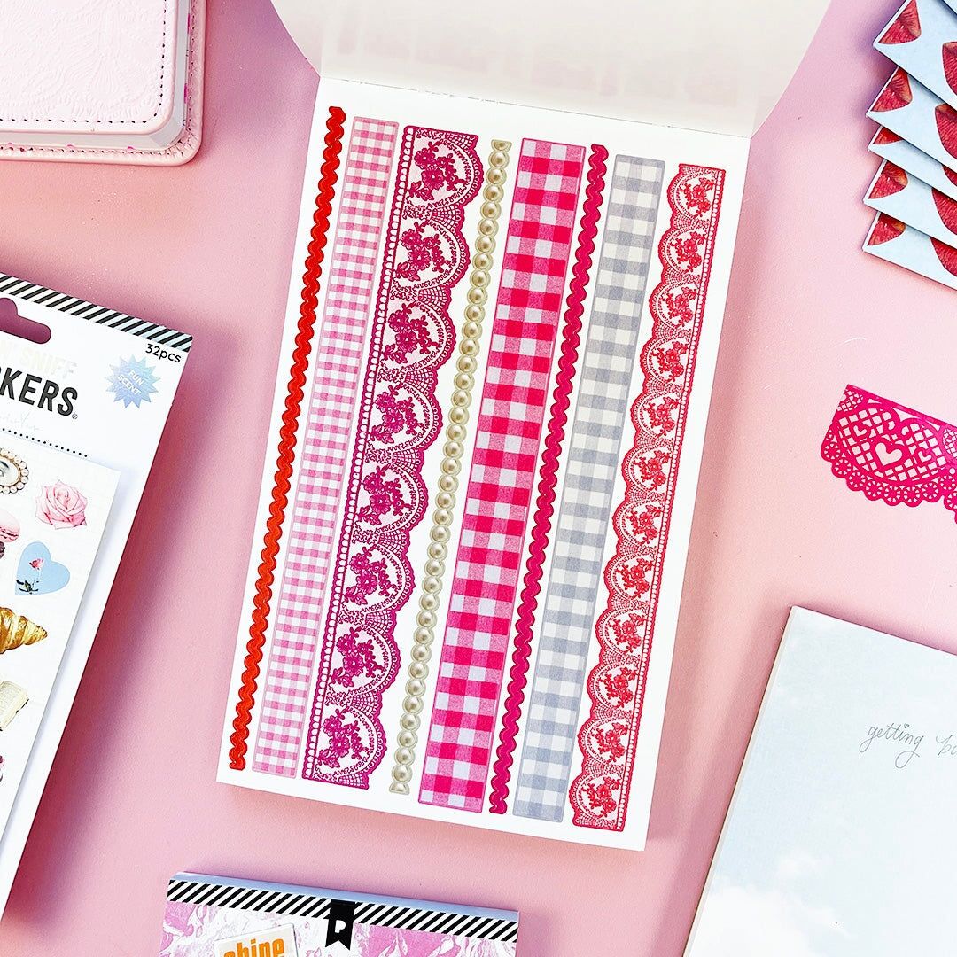 Coquette Junk Journal Sticker Book