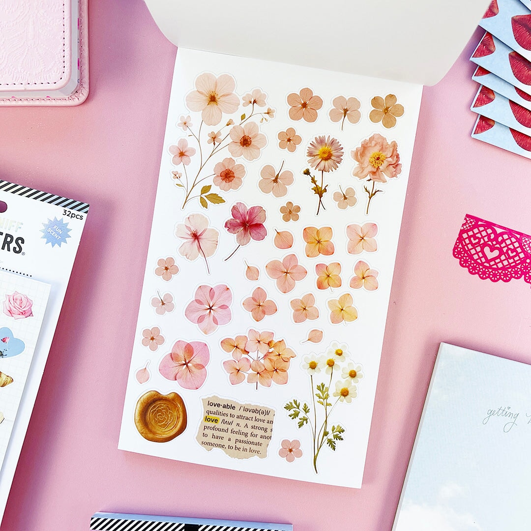 Coquette Junk Journal Sticker Book