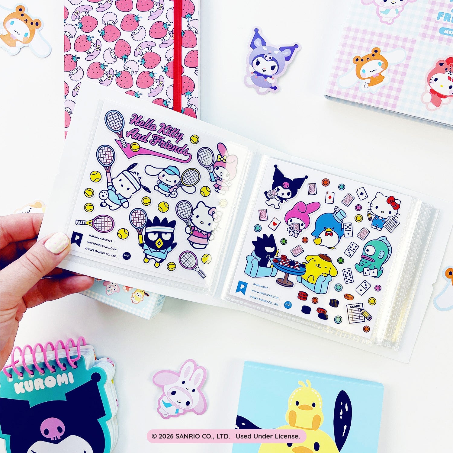 Pompompurin Stickers Mini Sticker Keeper