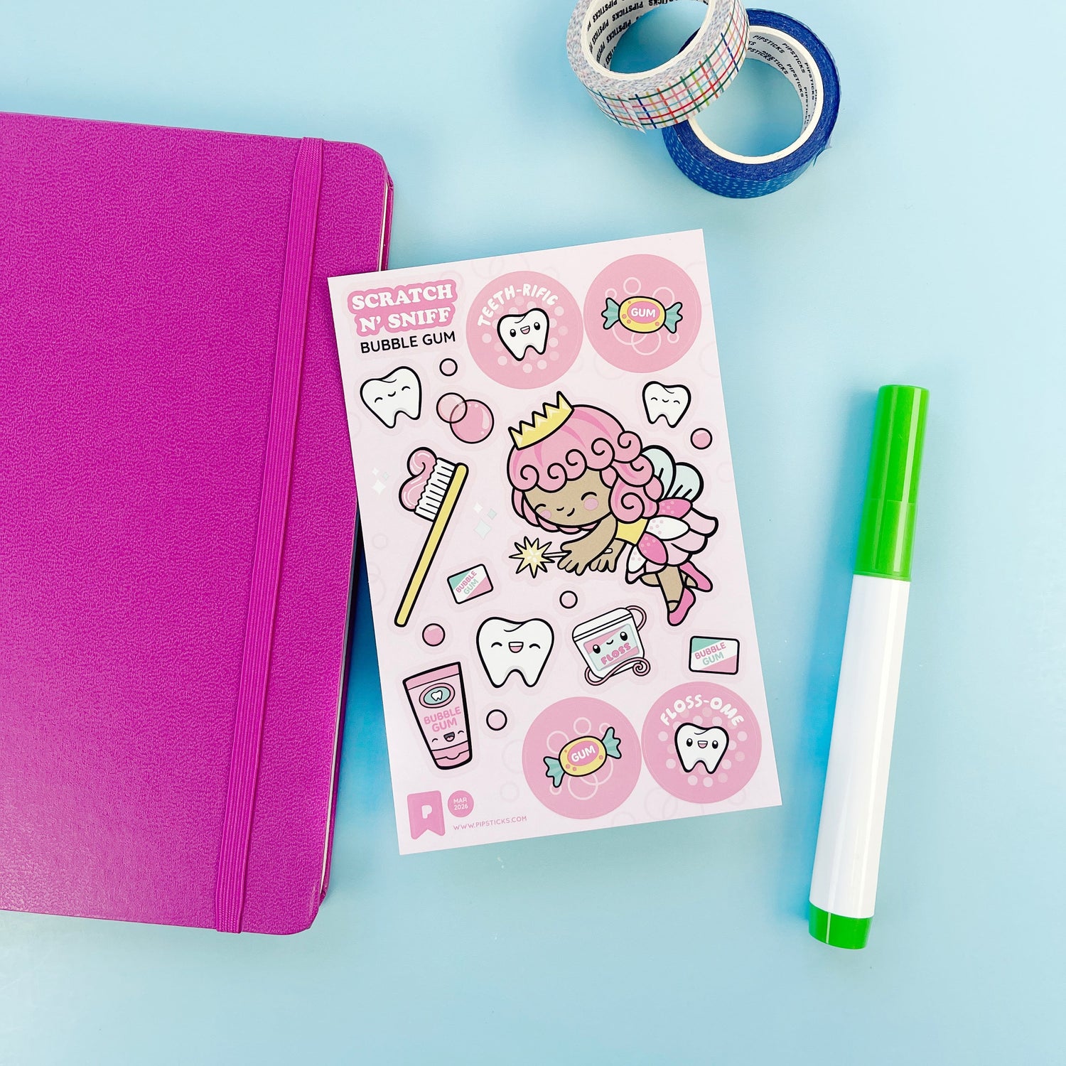 Tooth Fairy Treat  Scratch 'N Sniff