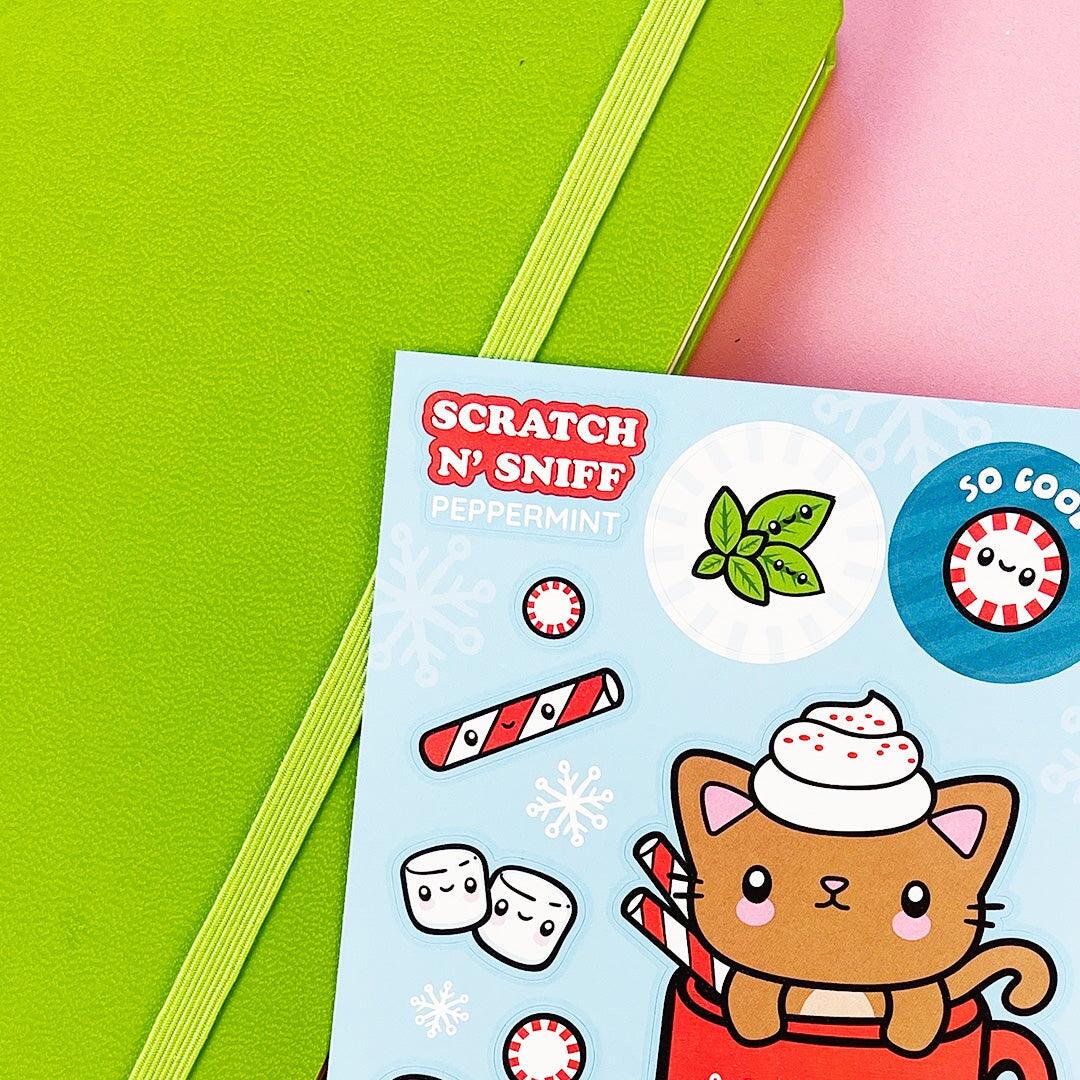 Purrmint Cocoa Scratch 'N Sniff