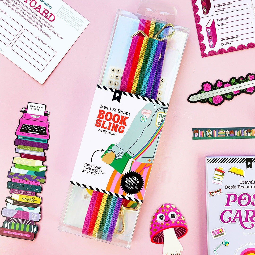 Rainbow Read And Roam Book Sling