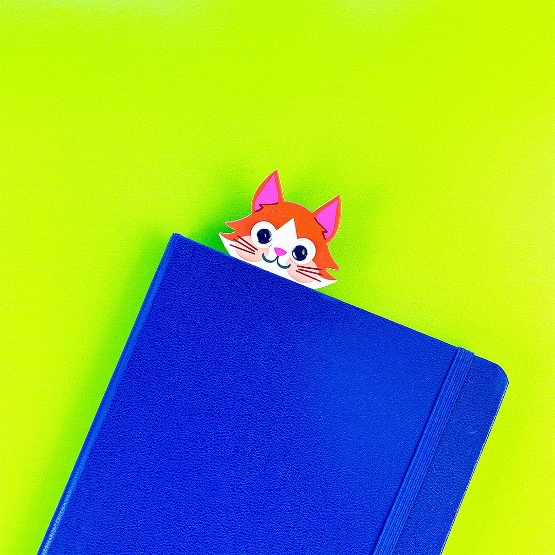 Purrfectly Poised Bookmark
