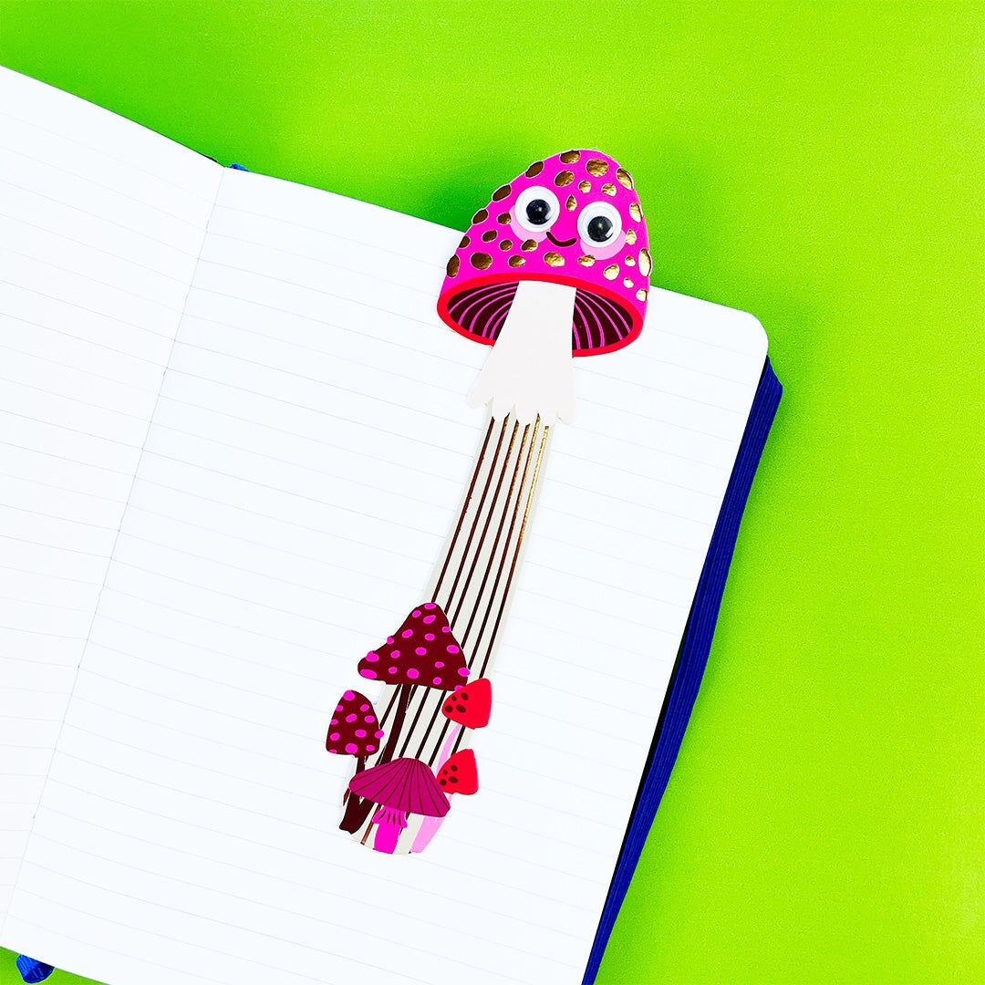 Mushroom Majesty Bookmark