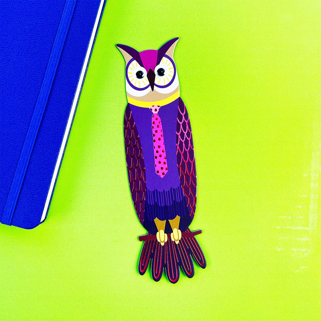 Observating Owl Bookmark