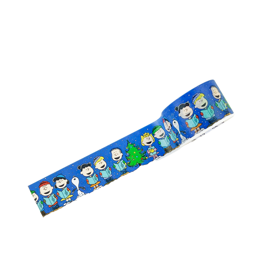 Peanuts Go Caroling Washi