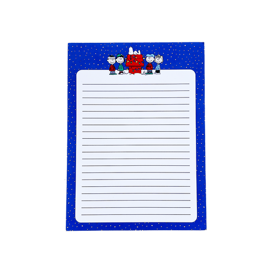 Peanuts Holiday Lights Notepad