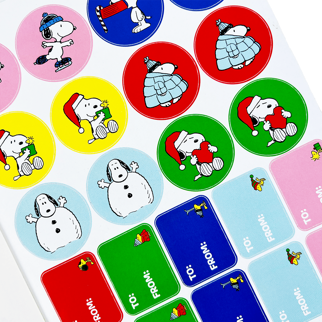 Peanuts Holiday Wrapping Paper Book