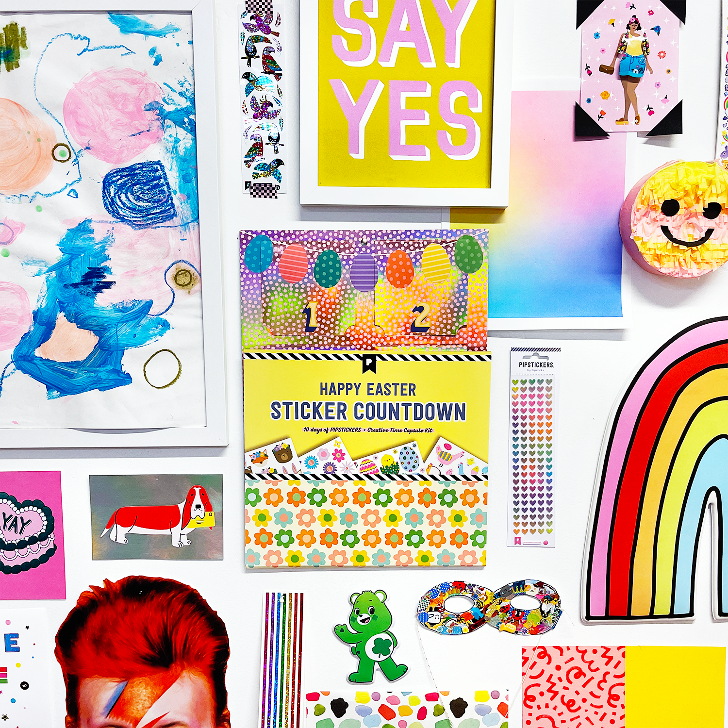 Happy Easter Sticker Countdown