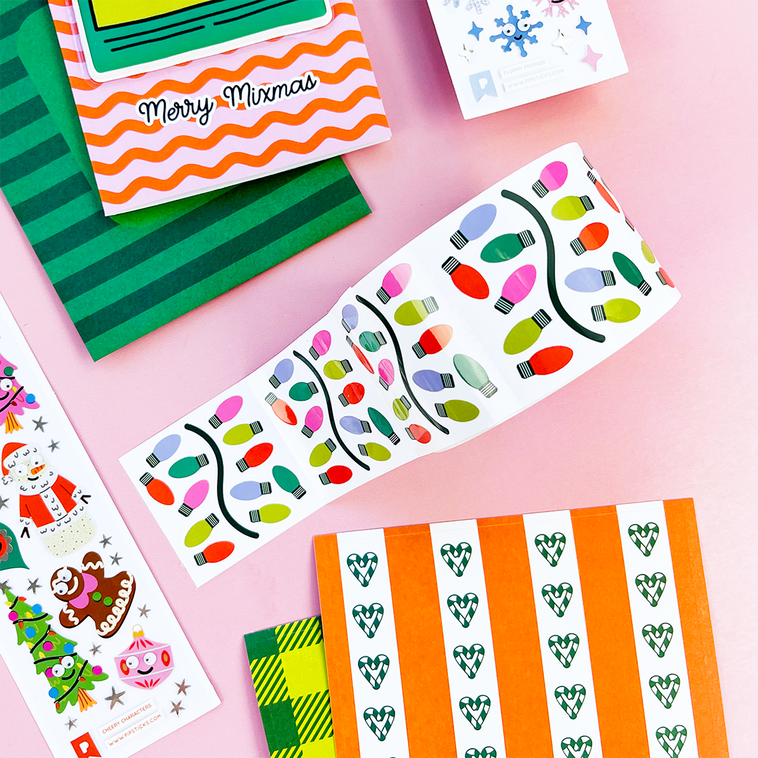 Holiday Highlights Stickers On The Roll collection