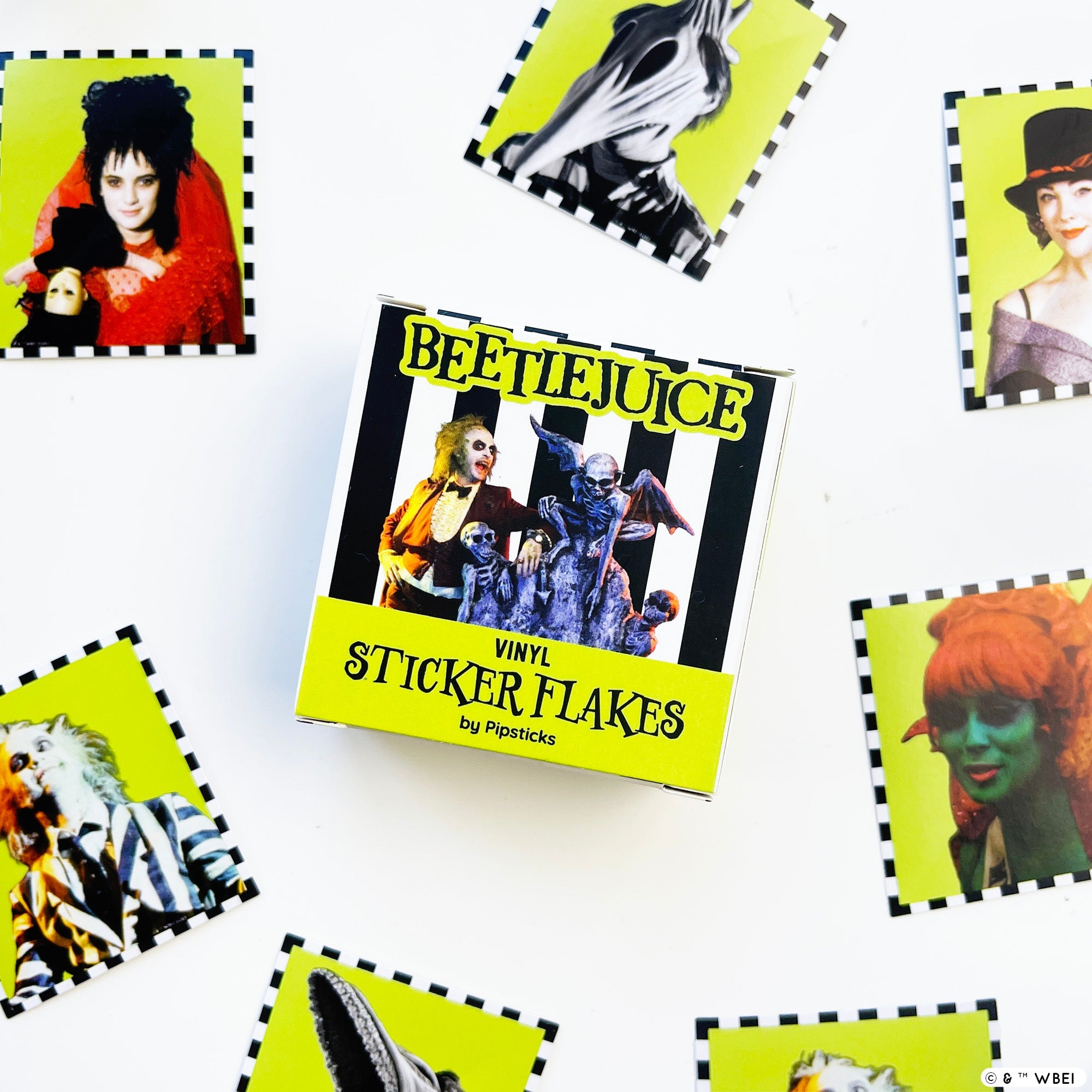 Beetlejuice Netherworld Sticker Flakes