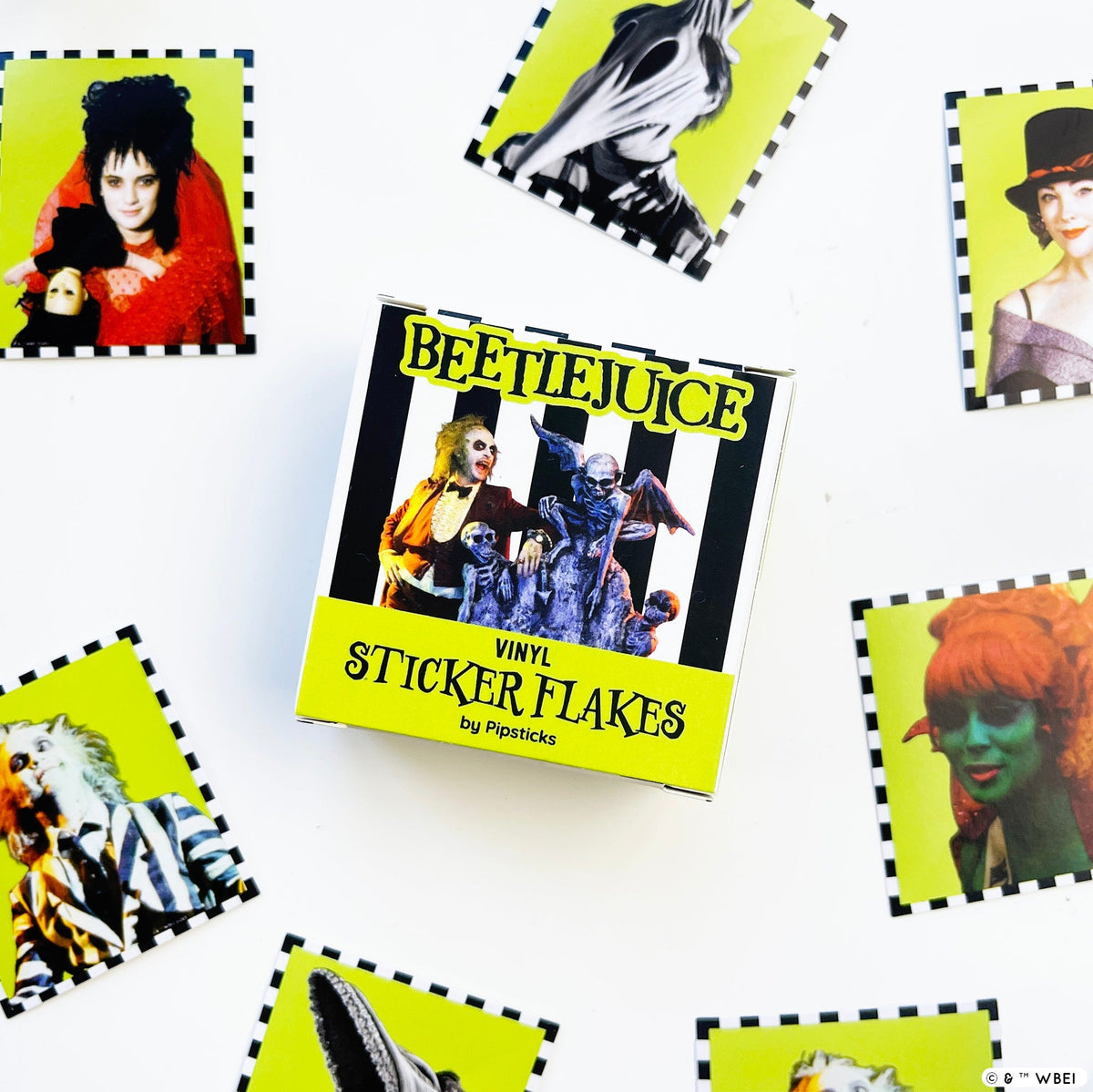 Beetlejuice Netherworld Sticker Flakes