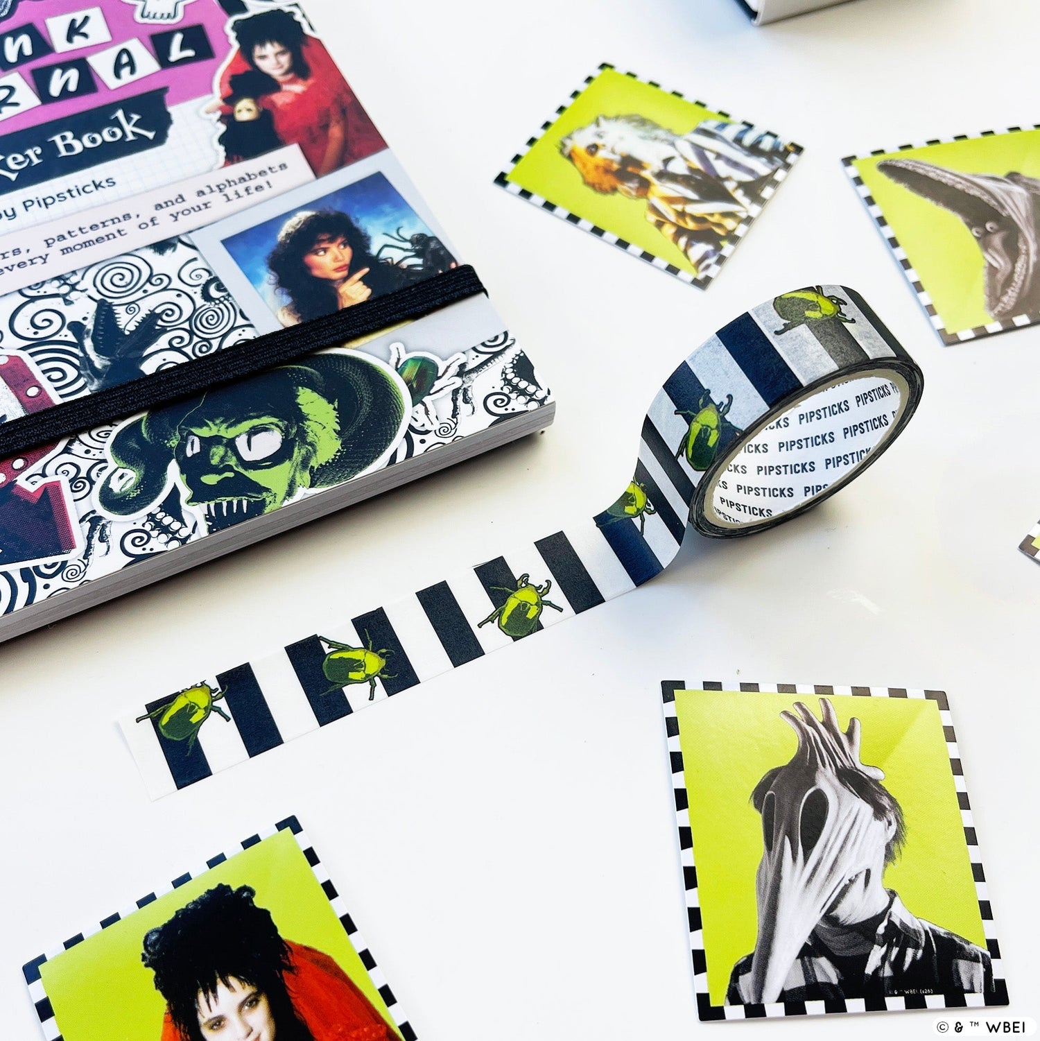 Beetlejuice Strange & Unusual Washi Set