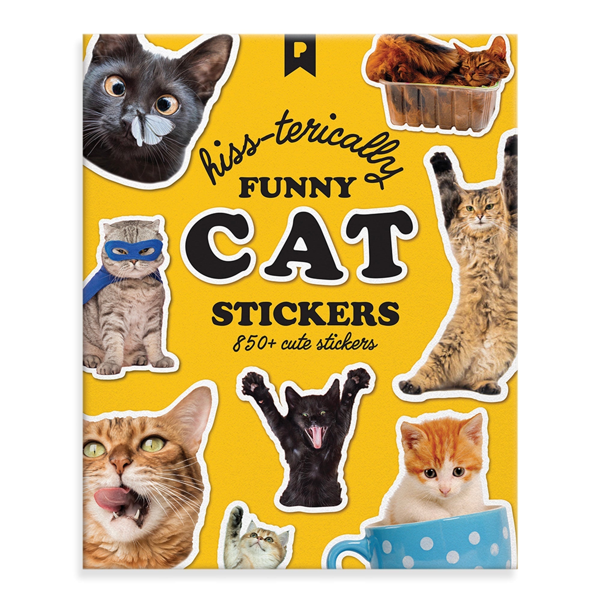 Hiss-terically Funny Cat Sticker Book