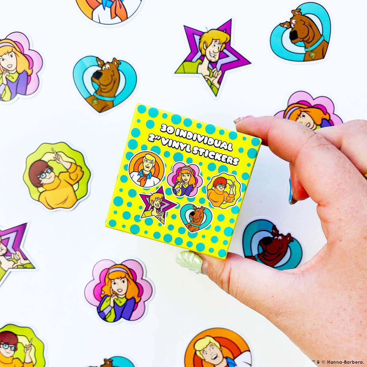 Scooby-Doo Mystery Inc. Sticker Flakes