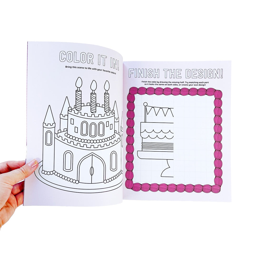 Design Your Own Sticker Book: Stickercakes