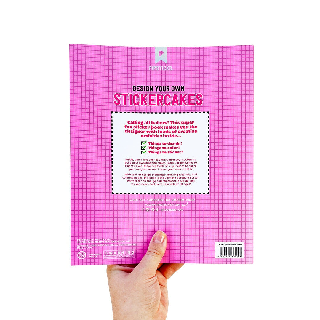 Design Your Own Sticker Book: Stickercakes