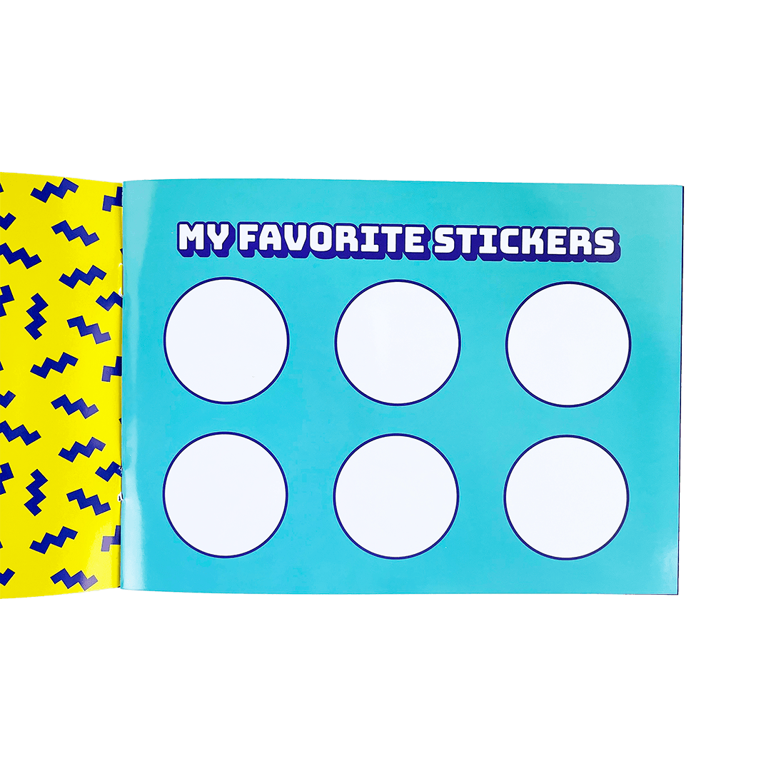 Colorful Cosmos Sticker Collector