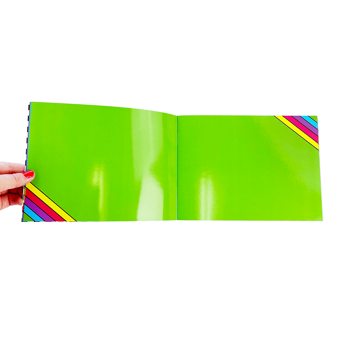 Retro Rainbow Sticker Collector