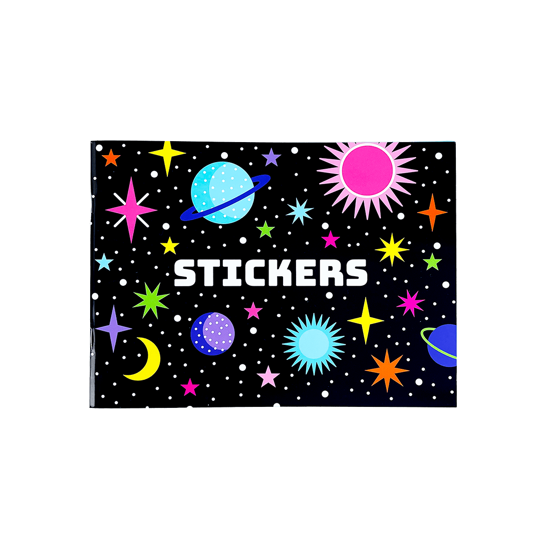 Colorful Cosmos Sticker Collector
