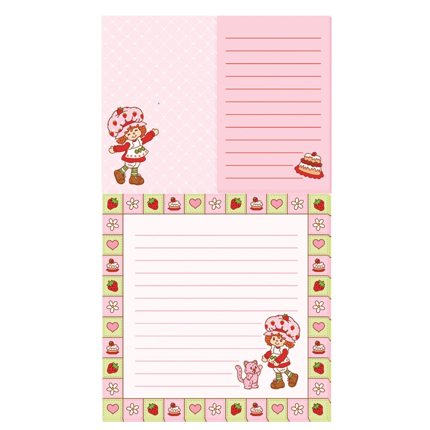 Strawberry Shortcake Berry Happy Memo Pad Set