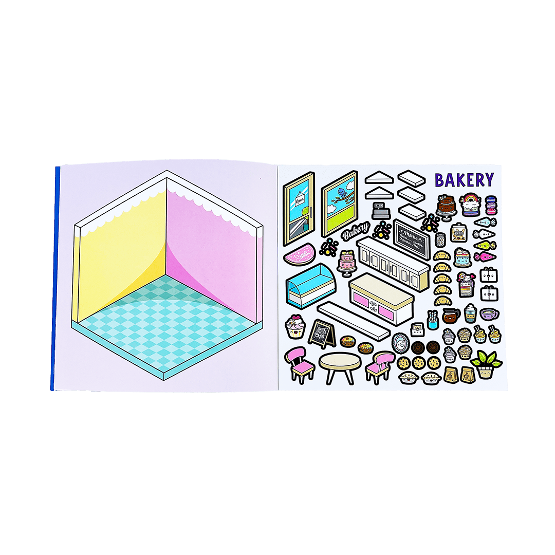 Tinytown Sticker Book: Volume 1